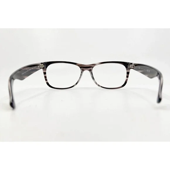 Ray-Ban RB 2132 New Wayfarer 6430/B1 Grey Striped Eyeglasses 55-18-145 Men